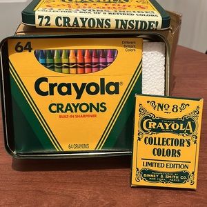 1991 Crayola Collector’s Colors Limited Edition Tin
